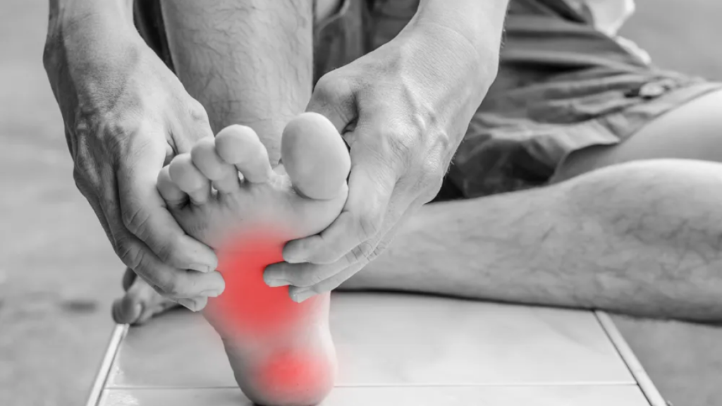 flat foot pain